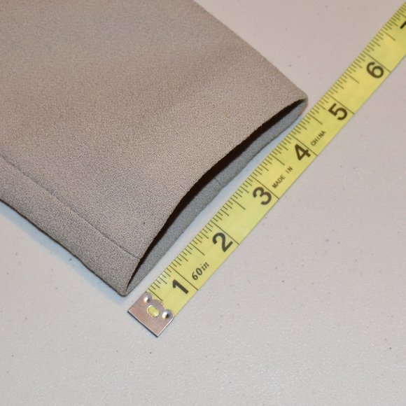 Vintage Alfred Dunner Women's Beige Wool Blazer Petite Size 6 6P Made in USA - Picture 12 of 15